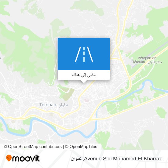 خريطة Avenue Sidi Mohamed El Kharraz