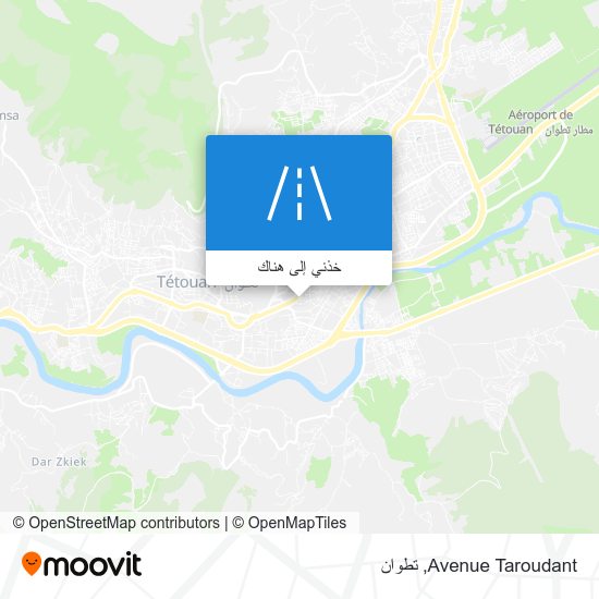 خريطة Avenue Taroudant