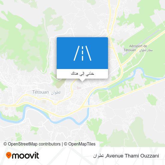 خريطة Avenue Thami Ouzzani