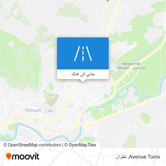 خريطة Avenue Tunis