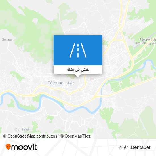 خريطة Bentauet