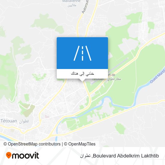خريطة Boulevard Abdelkrim Lakthtib