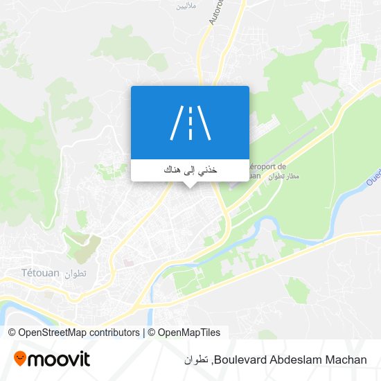 خريطة Boulevard Abdeslam Machan