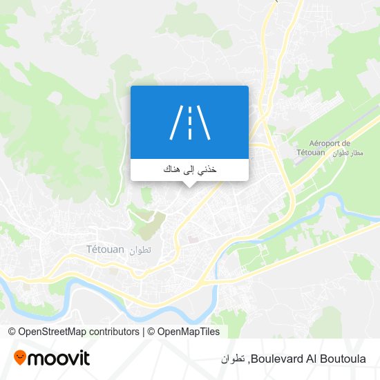 خريطة Boulevard Al Boutoula
