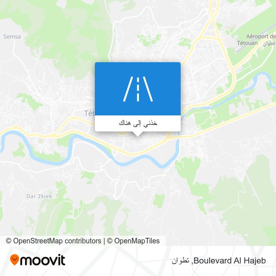 خريطة Boulevard Al Hajeb