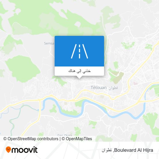 خريطة Boulevard Al Hijra