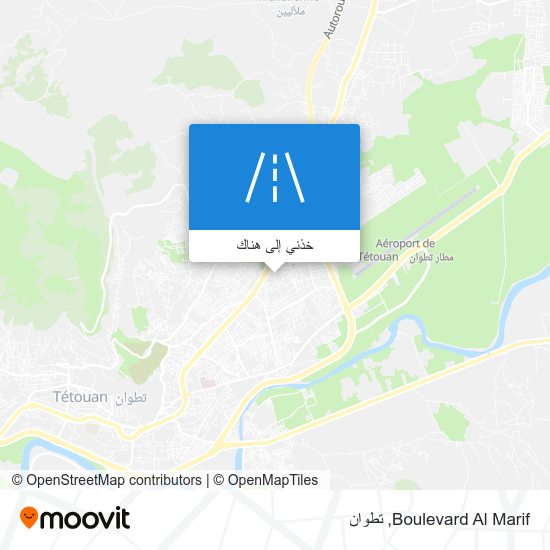 خريطة Boulevard Al Marif