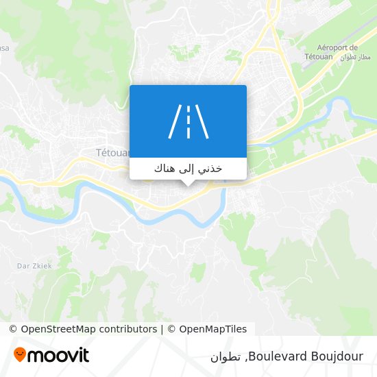 خريطة Boulevard Boujdour