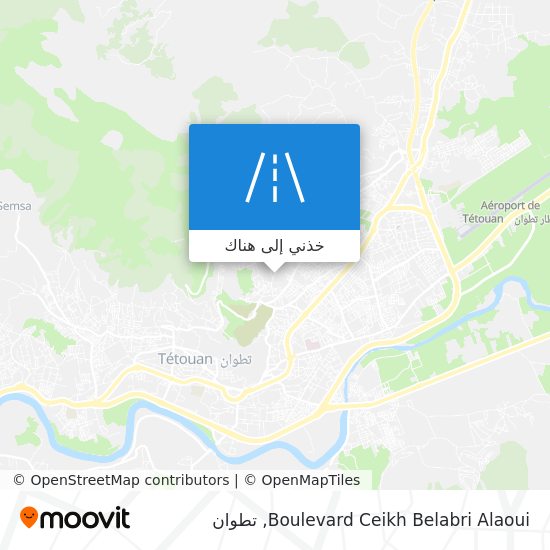 خريطة Boulevard Ceikh Belabri Alaoui