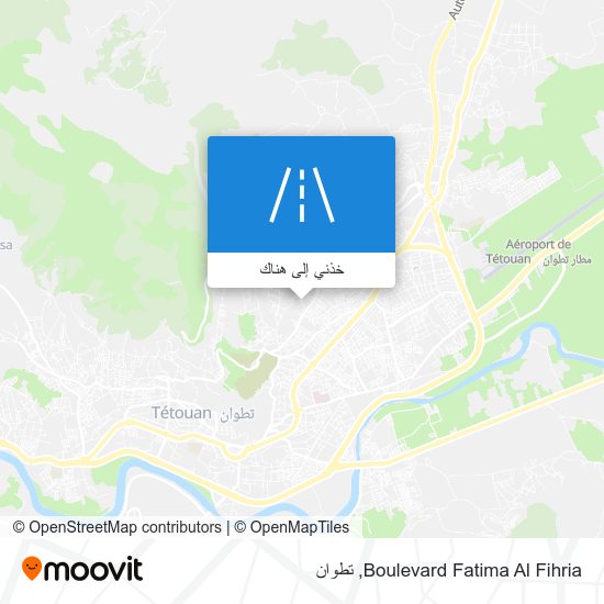 خريطة Boulevard Fatima Al Fihria