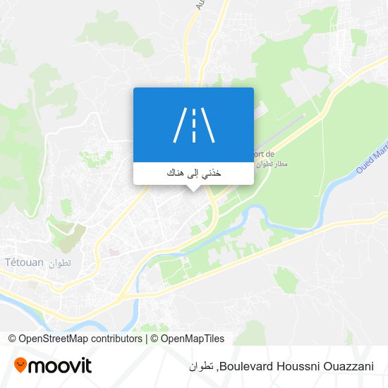 خريطة Boulevard Houssni Ouazzani