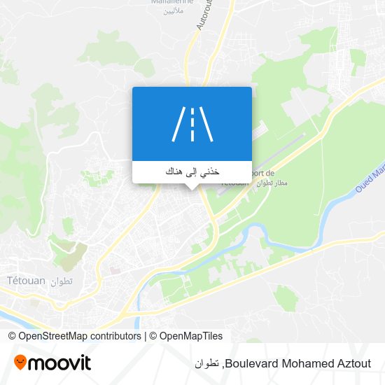 خريطة Boulevard Mohamed Aztout