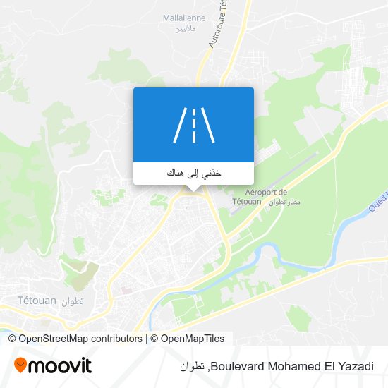 خريطة Boulevard Mohamed El Yazadi