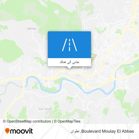 خريطة Boulevard Moulay El Abbas