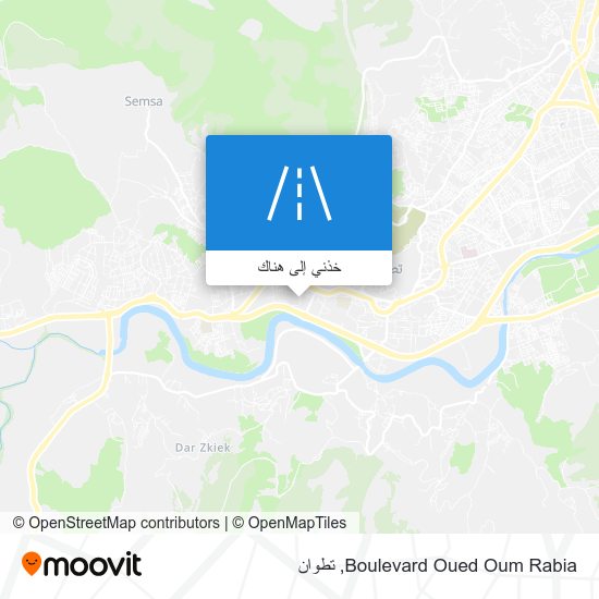 خريطة Boulevard Oued Oum Rabia