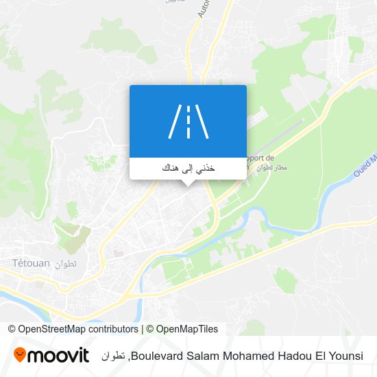 خريطة Boulevard Salam Mohamed Hadou El Younsi