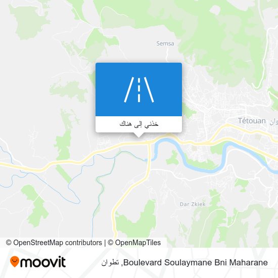 خريطة Boulevard Soulaymane Bni Maharane
