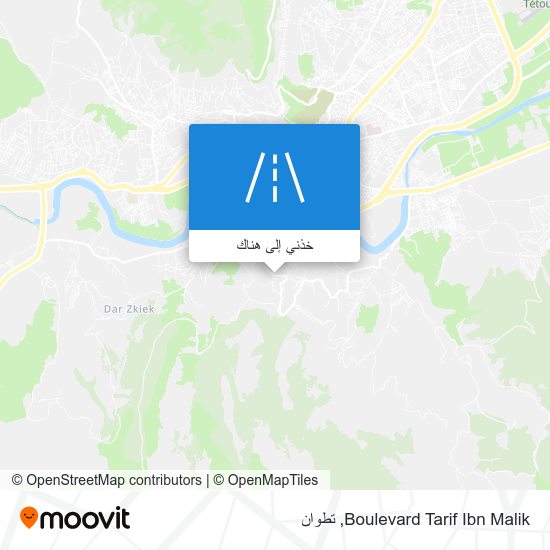 خريطة Boulevard Tarif Ibn Malik