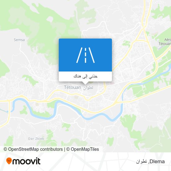 خريطة Dlema