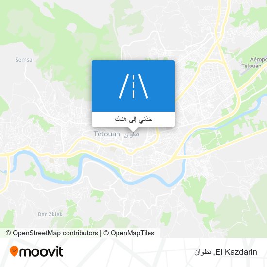 خريطة El Kazdarin