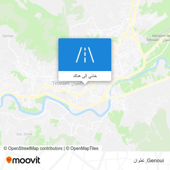 خريطة Genoui