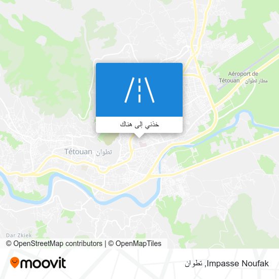خريطة Impasse Noufak