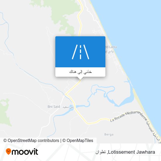 خريطة Lotissement Jawhara