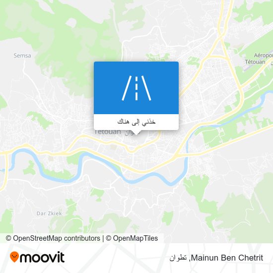خريطة Mainun Ben Chetrit