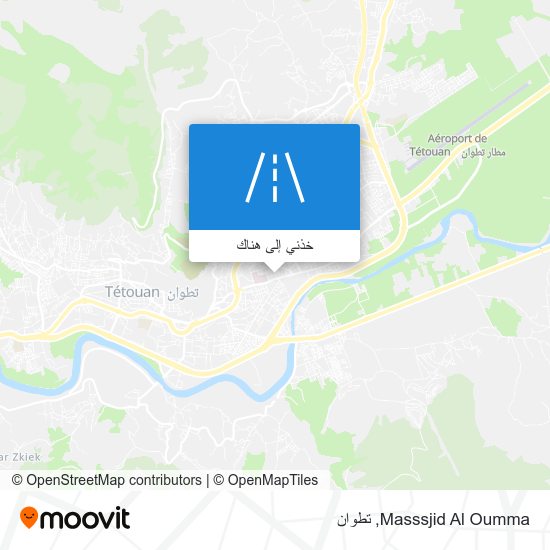 خريطة Masssjid Al Oumma
