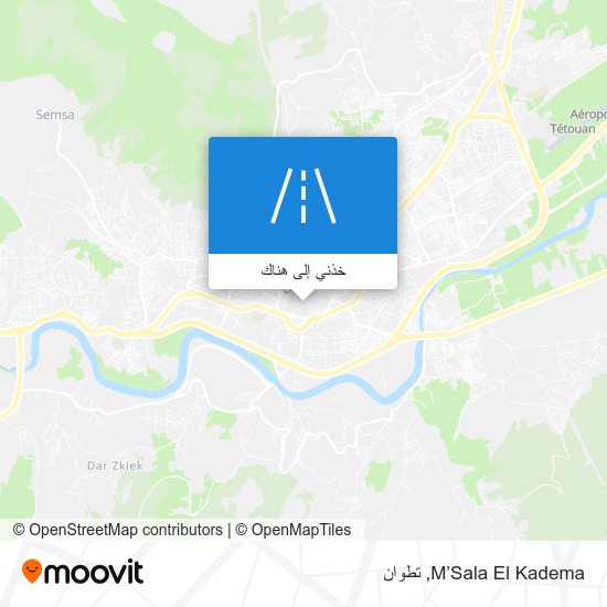 خريطة M’Sala El Kadema