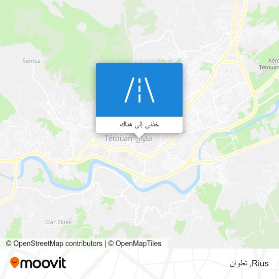 خريطة Rius