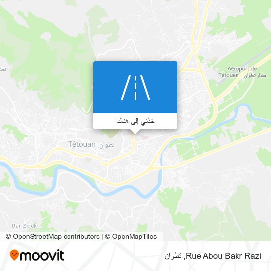 خريطة Rue Abou Bakr Razi