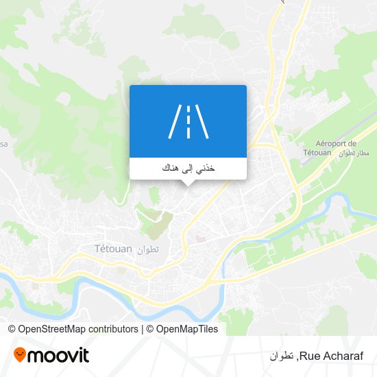 خريطة Rue Acharaf