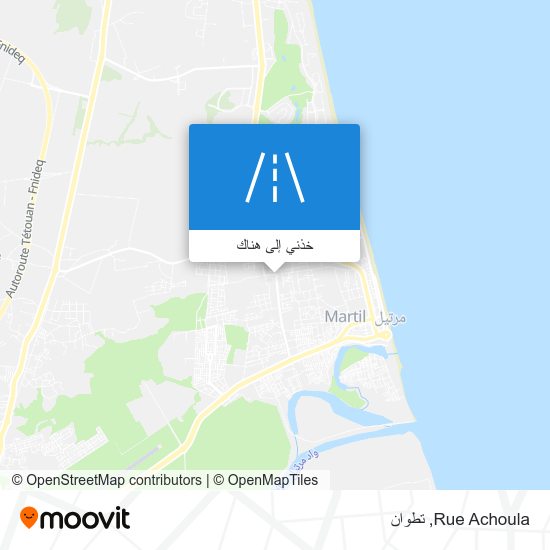 خريطة Rue Achoula