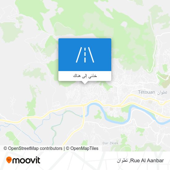 خريطة Rue Al Aanbar