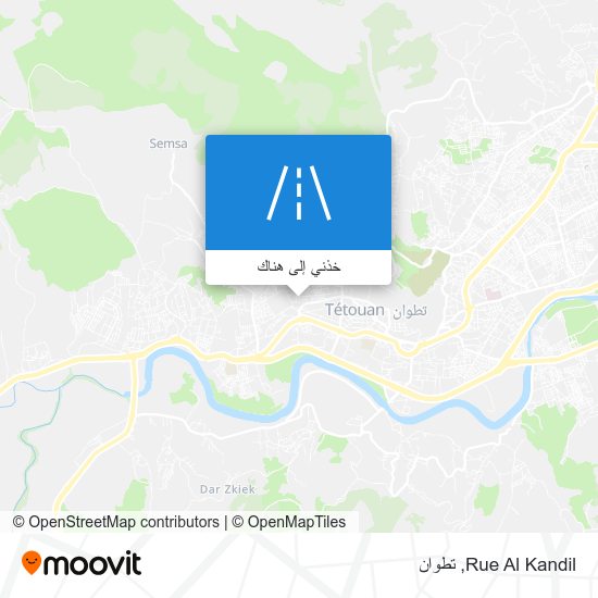 خريطة Rue Al Kandil