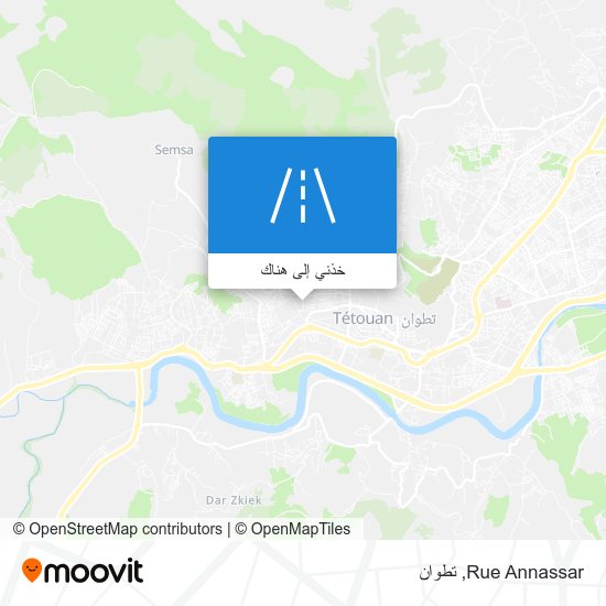 خريطة Rue Annassar