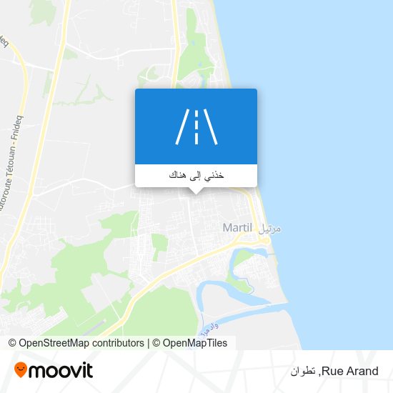 خريطة Rue Arand