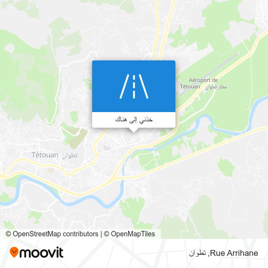 خريطة Rue Arrihane