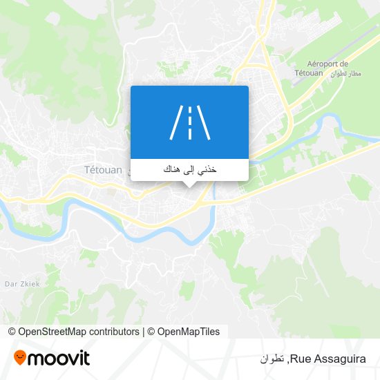 خريطة Rue Assaguira