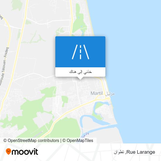 خريطة Rue Larange