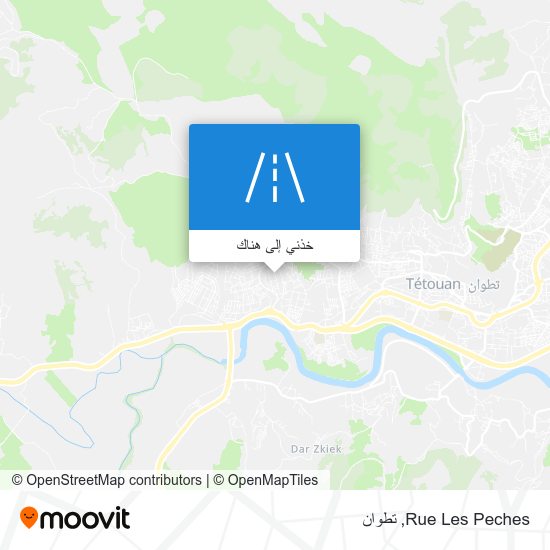 خريطة Rue Les Peches