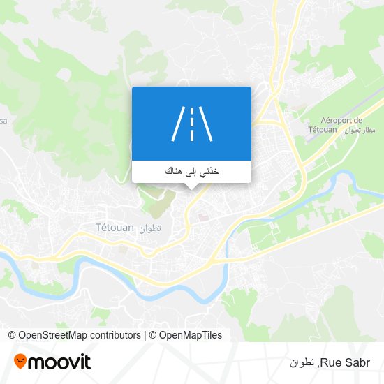 خريطة Rue Sabr