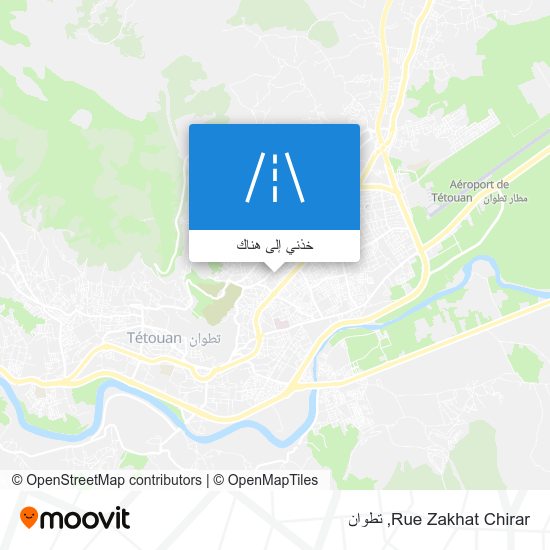 خريطة Rue Zakhat Chirar