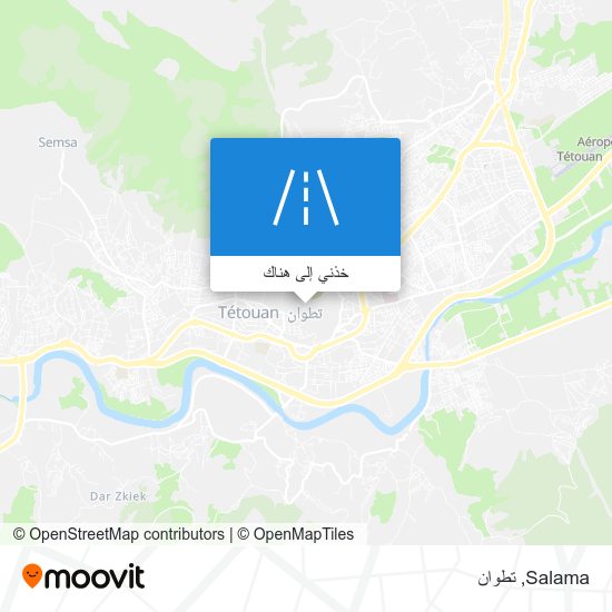 خريطة Salama