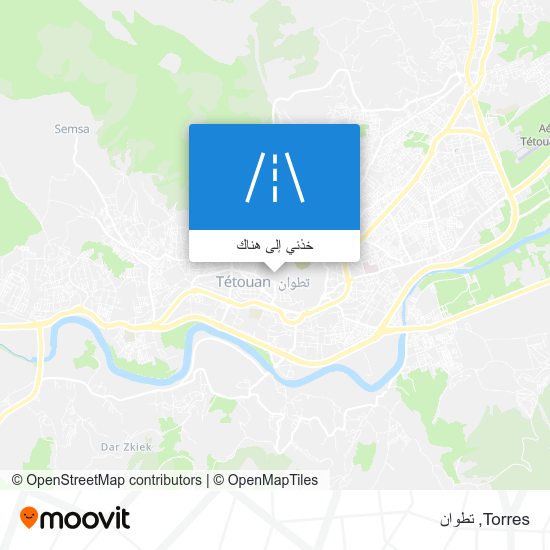 خريطة Torres