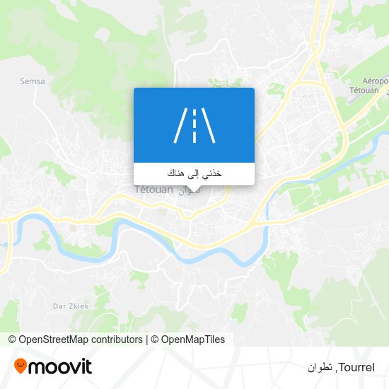 خريطة Tourrel