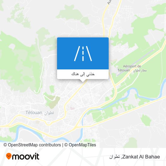 خريطة Zankat Al Bahae