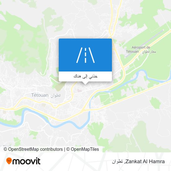 خريطة Zankat Al Hamra