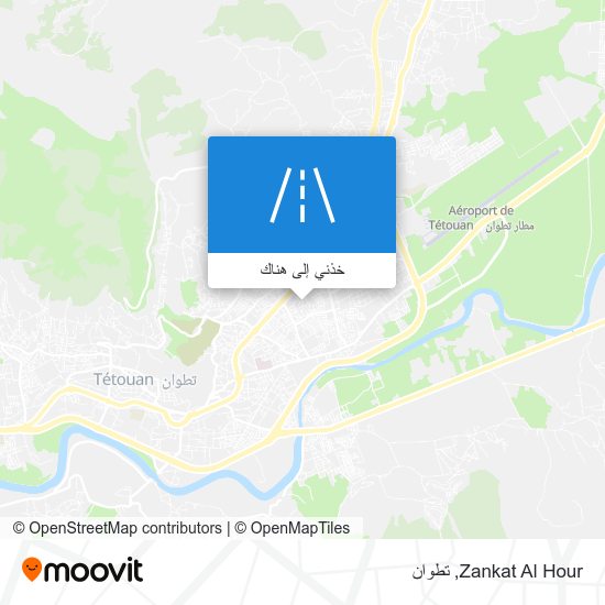 خريطة Zankat Al Hour